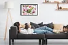 Bild 60x40 MDF-Rahmen, Wandkunst rosa Orchideen Produktbild-Vorschau 2