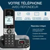 Alcatel F890 Telefono DECT Identificatore di chiamata Nero, Anteprima dell’immagine prodotto 8