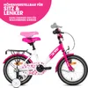 HILAND Starry 16 Zoll Kinderfahrrad für Mädchen ab 3 4 5 6 Produktbild-Vorschau 4
