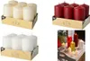 6 PAPSTAR Stumpenkerze weiß Produktbild-Vorschau 2