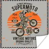 MuchoWow® Poster Mancave - Motor - Grau - Orange 30x30 cm - Produktbild-Vorschau 1