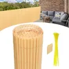 Jiubiaz Sichtschutzmatte PVC Sichtschutz Garten Produktbild-Vorschau 7
