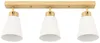 LED Deckenleuchte Holz 3-Flammig – Modern Deckenlampe mit Produktbild-Vorschau 12