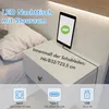 Merax Doppelbett Bettanlage 180 x 200 cm mit 2 LED Produktbild-Vorschau 10