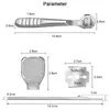 COOL-I® Edelstahl Hornhautfeile Set – Fußschaber & Fußfeile Produktbild-Vorschau 3