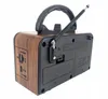 Radio FM AM retro Vintage przenośne Bluetooth panel solar Voir les images du produit 2