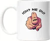 Ich? Ne Du! Tasse Büro-Tasse Kollegen Chef Geschenkidee für Produktbild-Vorschau 1