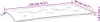 vidaXL Gartenbank-Auflage Blau 110x50x7 cm Oxford-Gewebe Produktbild-Vorschau 7