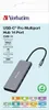 Verbatim CMH-14, USB Type-C, HDMI, RJ-45, USB 2.0, USB 3.2 Podgląd zdjęcia produktu 6