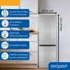 Exquisit Kühl-Gefrierkombination, Kühlschrank mit Produktbild-Vorschau 3
