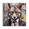 DEQOART Glasbild Echtglas 30x30 cm 'Fuchs der Produktbild-Vorschau 2