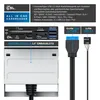 A product image showcasing a CSL card reader and its connection cables, with descriptive text and labels. Podgląd zdjęcia produktu