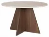 Skye Decor, Hochwertiger Esstisch 120 cm, Travertin & Produktbild-Vorschau 3