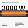Klarstein Infračervené kúrenie stojanové 2000 W – 8 Náhľad obrázku produktu 6