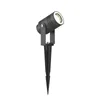 Lucande Außenstrahler Galina, Erdspieß, Stecker, grau, 11 Produktbild-Vorschau 1