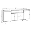 COZY Buffet salon et cuisine, 200x35x87cm, 4 Portes, Voir les images du produit 5