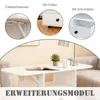 Couchtisch Ausziehtisch mit Rollen & Schubladen und  Produktbild-Vorschau 5