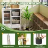 XMTECH Dracaena Fragrans artificiel 180 cm Grande plante Voir les images du produit 6