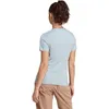 ADIDAS W 3S T-Shirt Damen blau M Produktbild-Vorschau 2