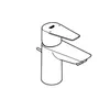 Grohe Einhand-Waschtischbatterie BauEdge 23328_1, 1 Stk. Produktbild-Vorschau 5