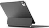 A black tablet case with a keyboard attached, shown from a side angle. Anteprima dell’immagine prodotto