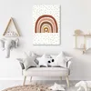 Leinwandbild rosa regenbogen 60x90 cm Feeby rosa wandbild Produktbild-Vorschau 2