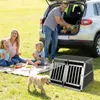COSTWAY Trasportino per cani, trasportino in alluminio con Anteprima dell’immagine prodotto 8