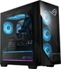 A gaming PC with blue and purple RGB lighting. Podgląd zdjęcia produktu