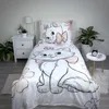 Disney Marie Flowers Bettwäsche 140×200cm, 70×90 cm Produktbild-Vorschau 3