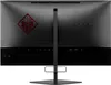 The back of an HP Omen X 25f gaming monitor is shown, mounted on its stand. Podgląd zdjęcia produktu