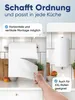 WOHNHELD Küchenrollenhalter Abroll Bremse einhändiges Produktbild-Vorschau 7