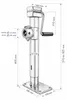 2x Anhängerstützen 570-925mm bis 2500kg Ausdrehstütze mit Produktbild-Vorschau 2