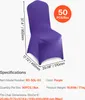 Housses de chaises VEVOR Housse de chaise 50 pcs. lavable & Voir les images du produit 7