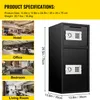 SucceBuy Grand coffre-fort de sécurité à double porte, 2,6 Voir les images du produit 7
