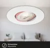 LED Einbauleuchten Dimmbar schwenkbar 3er Set 5 W weiß Produktbild-Vorschau 4