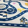 Kinderteppich Spielteppich Straße Auto Verkehr | Teppich Produktbild-Vorschau 2