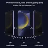 1x Blickschutz 9H Panzerglas für Samsung Galaxy S23 Produktbild-Vorschau 6