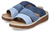 Rieker FSK Damen Sandalen Pantolette blau 43 Produktbild-Vorschau 9