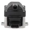 A close-up front view of an ignition coil for a vehicle. Produktbild-Vorschau