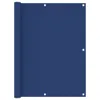 Vidaxl Balcony Bildschirm 120x500 cm Oxford Stoff blau Anteprima dell’immagine prodotto 1