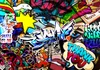 Vlies Fototapete Graffiti Streetart Skate Urbane Kunst Produktbild-Vorschau 2