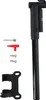 Dunlop Mini Fahrradpumpe - inkl. Halterung, Schrader-Ventil Produktbild-Vorschau 1