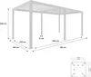 sweeek - Bioklimatische Pergola mit Lamellendach Triomphe Produktbild-Vorschau 9