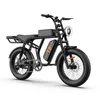 A black electric bicycle is shown against a white background. Náhled obrázku produktu