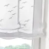 Raffrollo Ösenrollo Weiss transparent maritim Seabird Produktbild-Vorschau 3