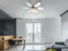 Ventilatore da soffitto Ugo 76 cm Bianco / Grafite con luce Anteprima dell’immagine prodotto 12