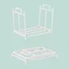 Scaffale per legna da ardere Relaxdays, metallo, L x P x A: Anteprima dell’immagine prodotto 5