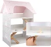 Aga4Kids Puppenhaus mit handgefertigten Holzmöbeln für Produktbild-Vorschau 3