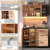 Küchenhochschrank 105x40x180 cm mit LED & Steckdose – Produktbild-Vorschau 7
