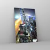 Bilder auf glas - Einteilig - Architektur Industrie Nacht Produktbild-Vorschau 4